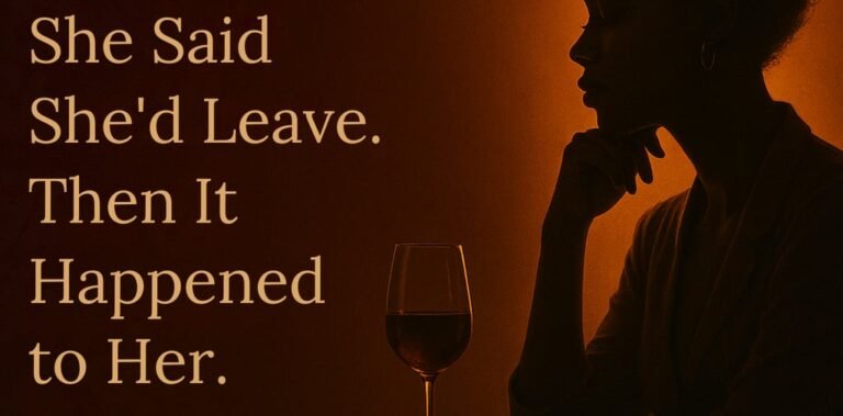 She Said She’d Leave. Then It Happened to Her.
