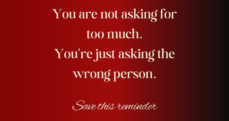 The Thoughtful Nook" branding. Make it Instagram Story friendly too. Alt text: "Relationship standar