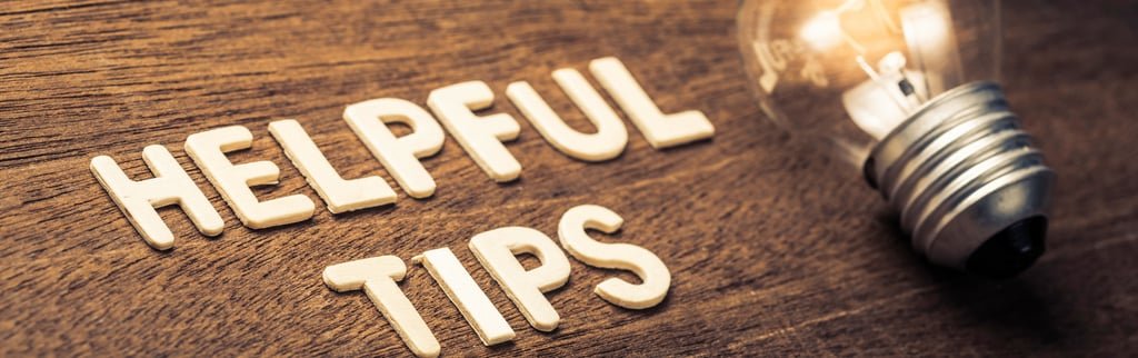 Tip indicator graphic