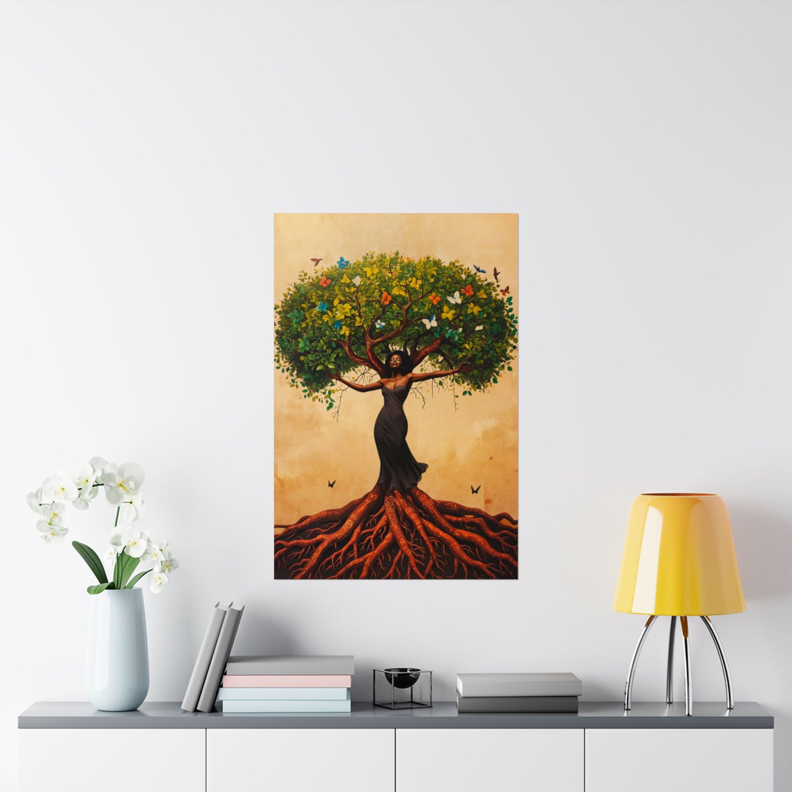 Rooted & Rising - Ancestral Tree of Life | African Heritage Poster - Image 6