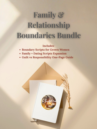 Family & Relationship Boundaries Bundle