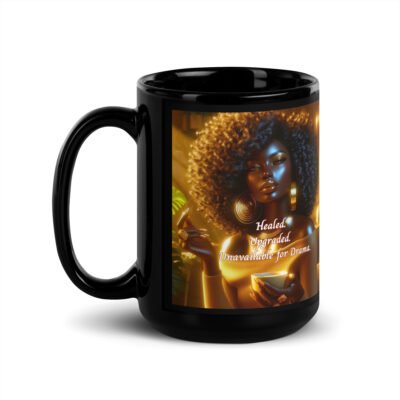 Healed. Upgraded. Unavailable for Drama. Mug