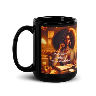 Underbooked, Overbooked, Never Overlooked. Mug