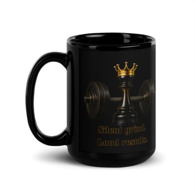 Silent Grind. Loud Results. Mug