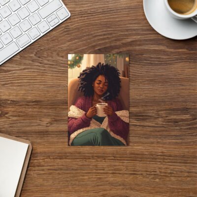 The Nurturer Christmas Card for Her