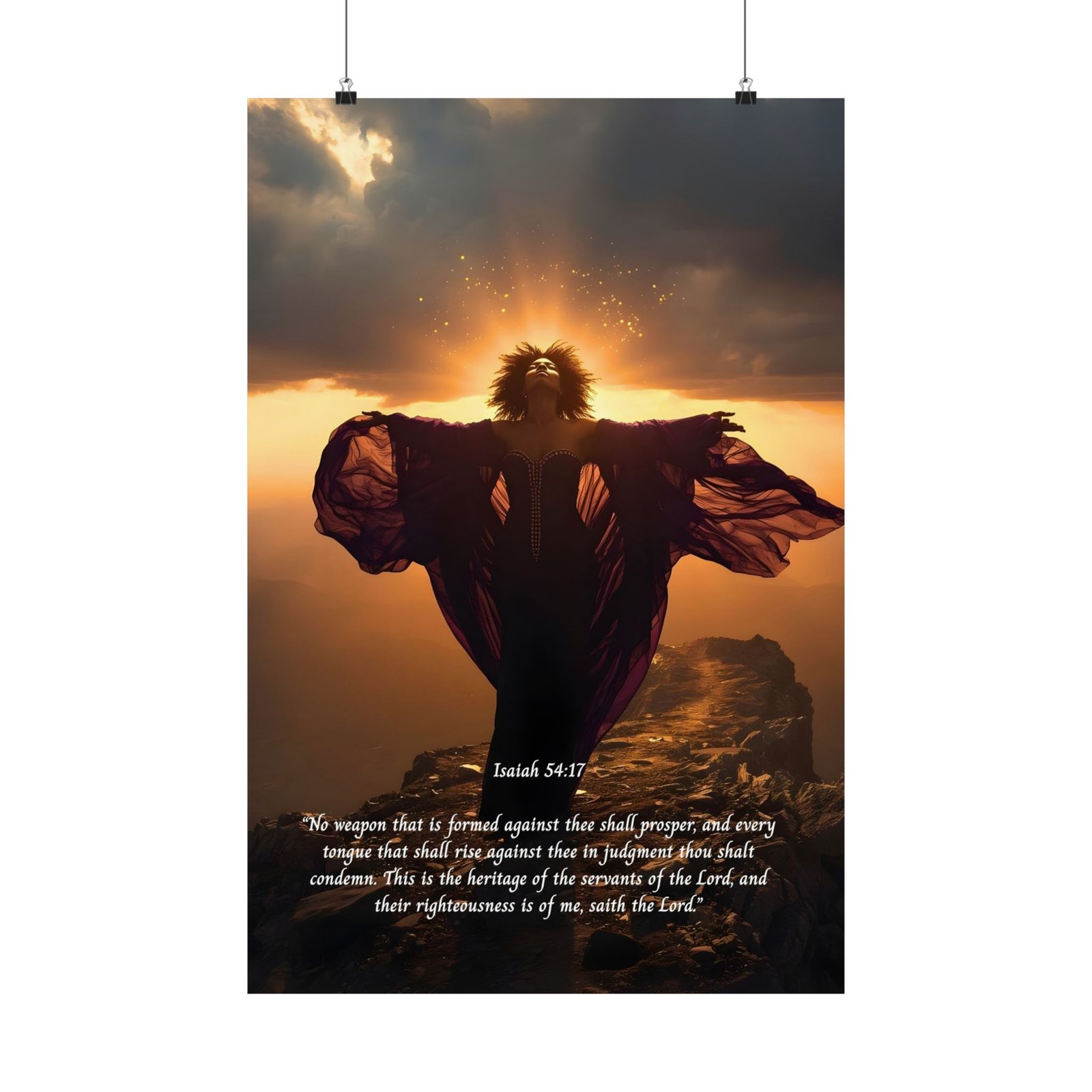 ASCENSION – Fine Art Poster | Protection, Faith, Rising - Image 3