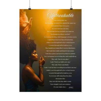 Unbreakable Wall Art | Resilience, Rebirth, Power