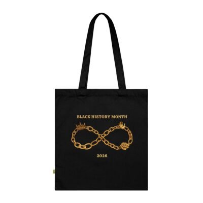 Black History Month 2026 - Limited Edition Tote Bag | Infinity Chain Design