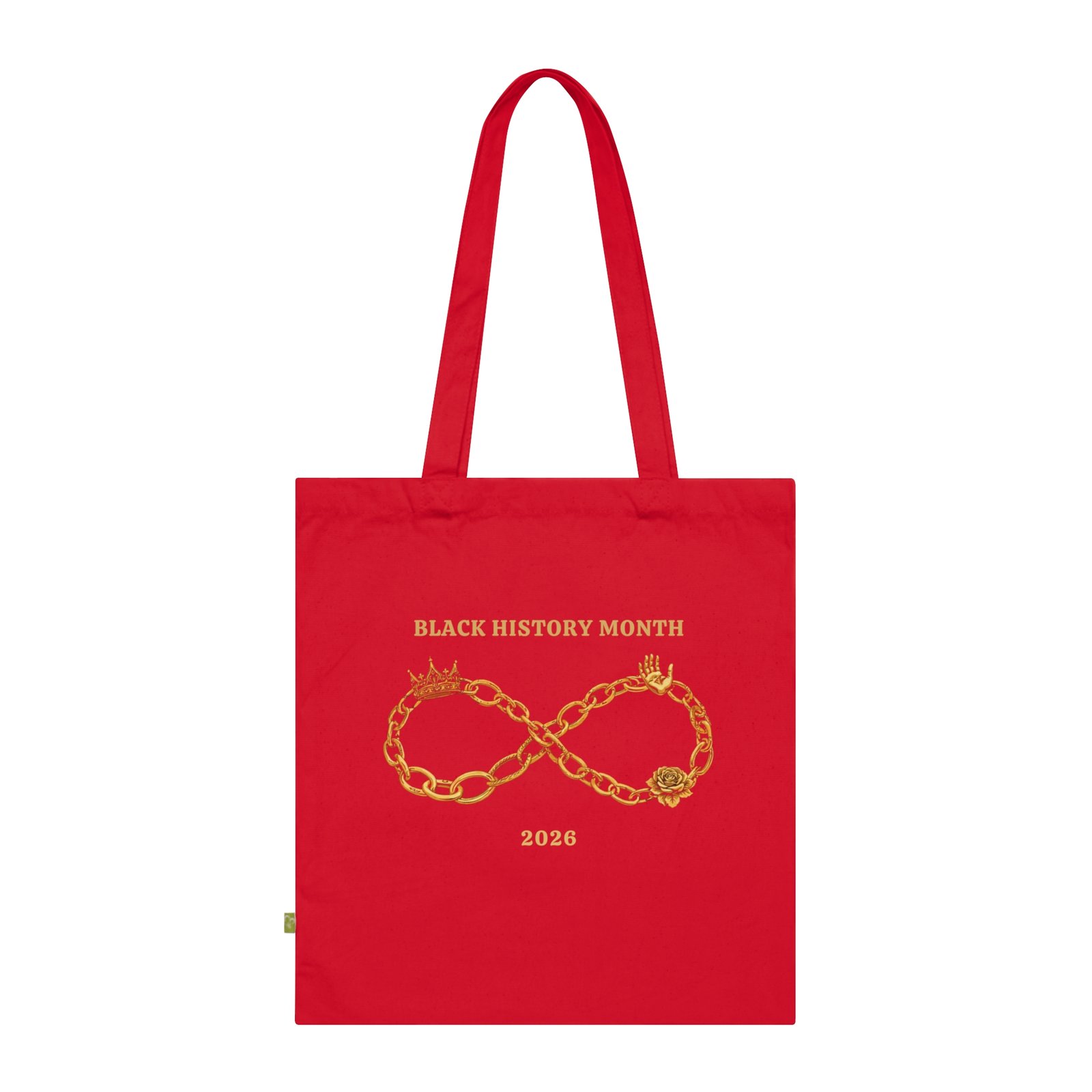 Black History Month 2026 - Limited Edition Tote Bag | Infinity Chain Design - Image 5
