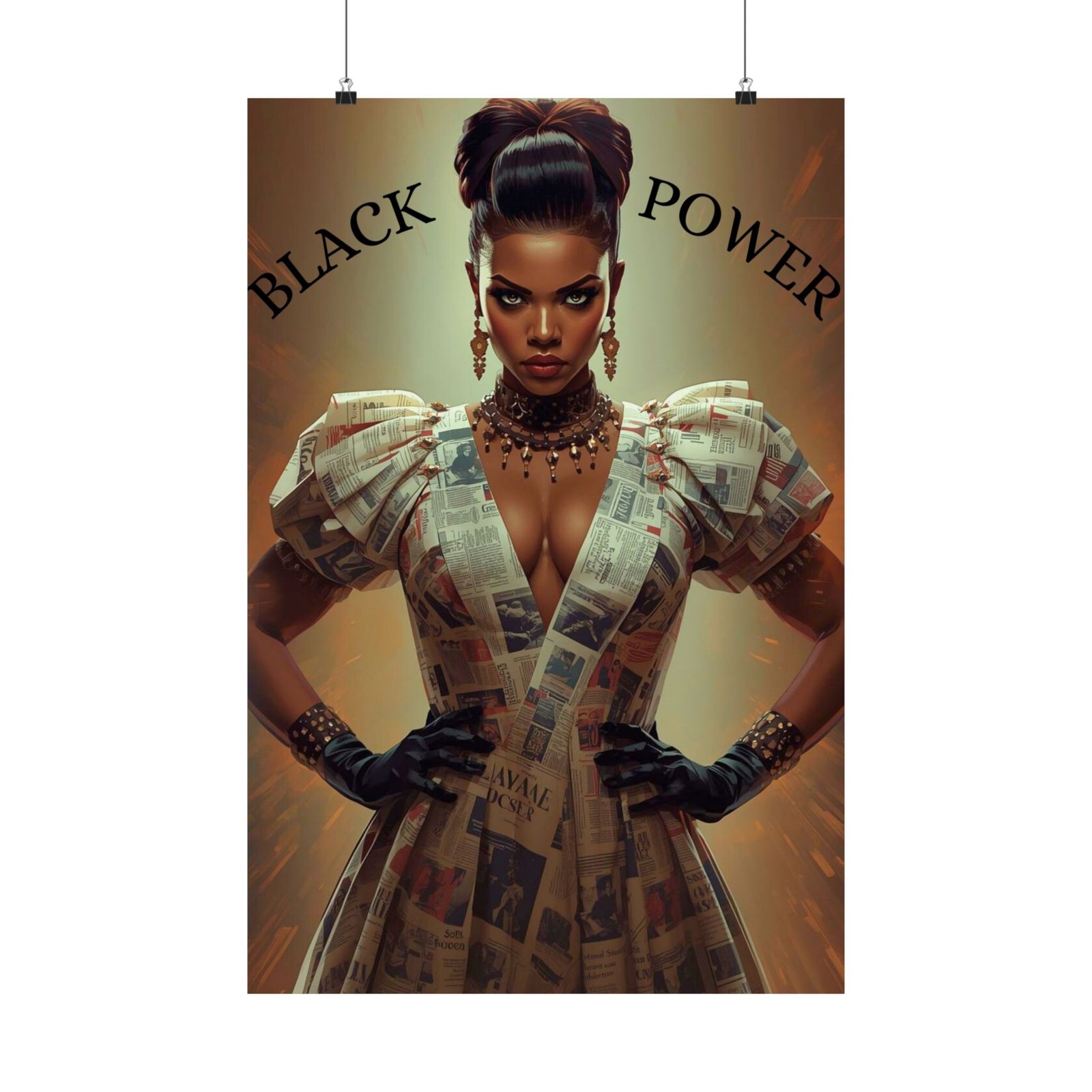 BLACK POWER Fine Art Poster | Presence, Authority, Legacy - Image 3