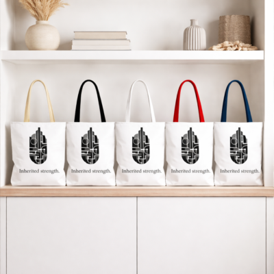 Inherited Strength Tote Bag | Quiet Resilience, Everyday Carry