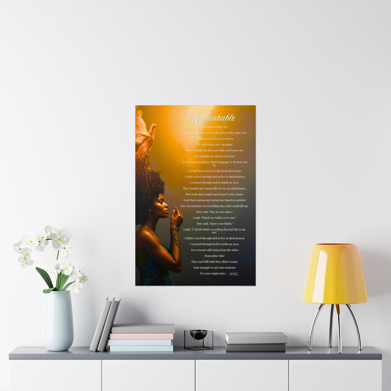 Unbreakable Wall Art | Resilience, Rebirth, Power - Image 7