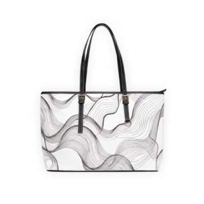 Lineage Map Shoulder Tote Bag | Quiet Structure, Everyday Flow