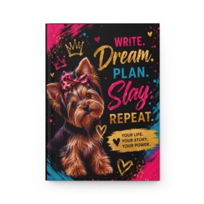 Write. Dream. Plan. Slay. Repeat. Hardcover Journal
