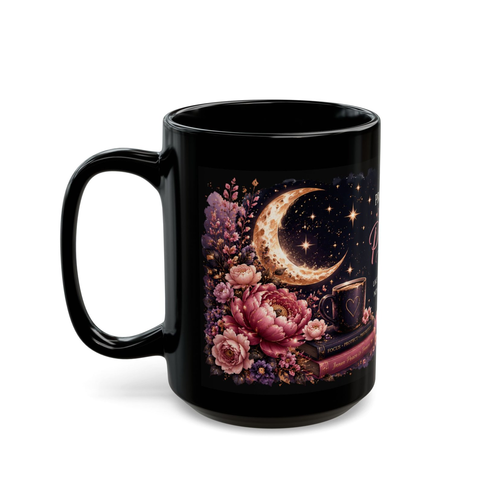 Protect Your Peace Floral Ceramic Mug - Image 9