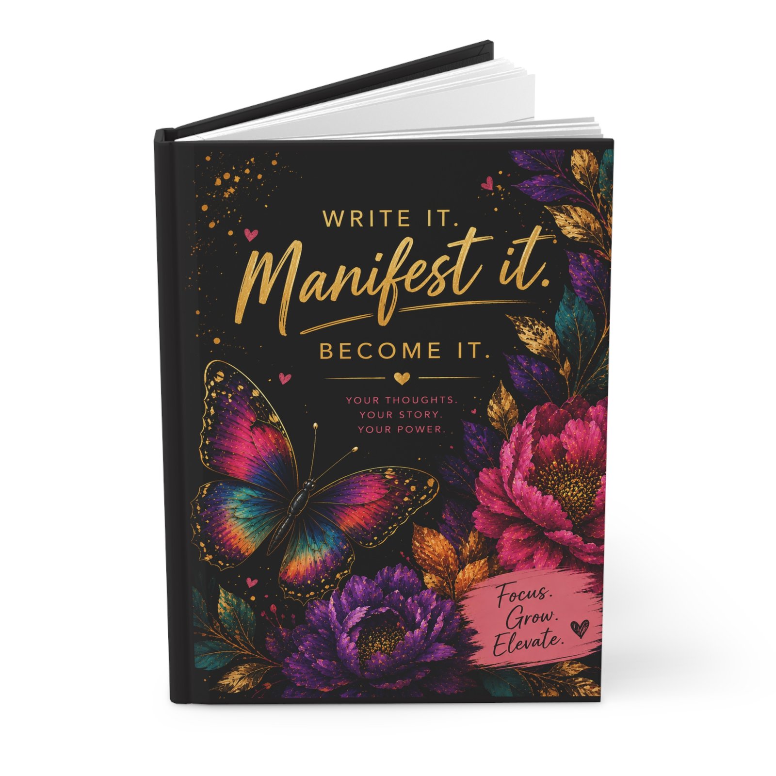 Write It. Manifest It. Become It. Hardcover Journal - Image 3