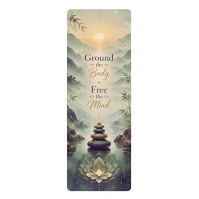 Ground the Body, Free the Mind Mountain Yoga Mat