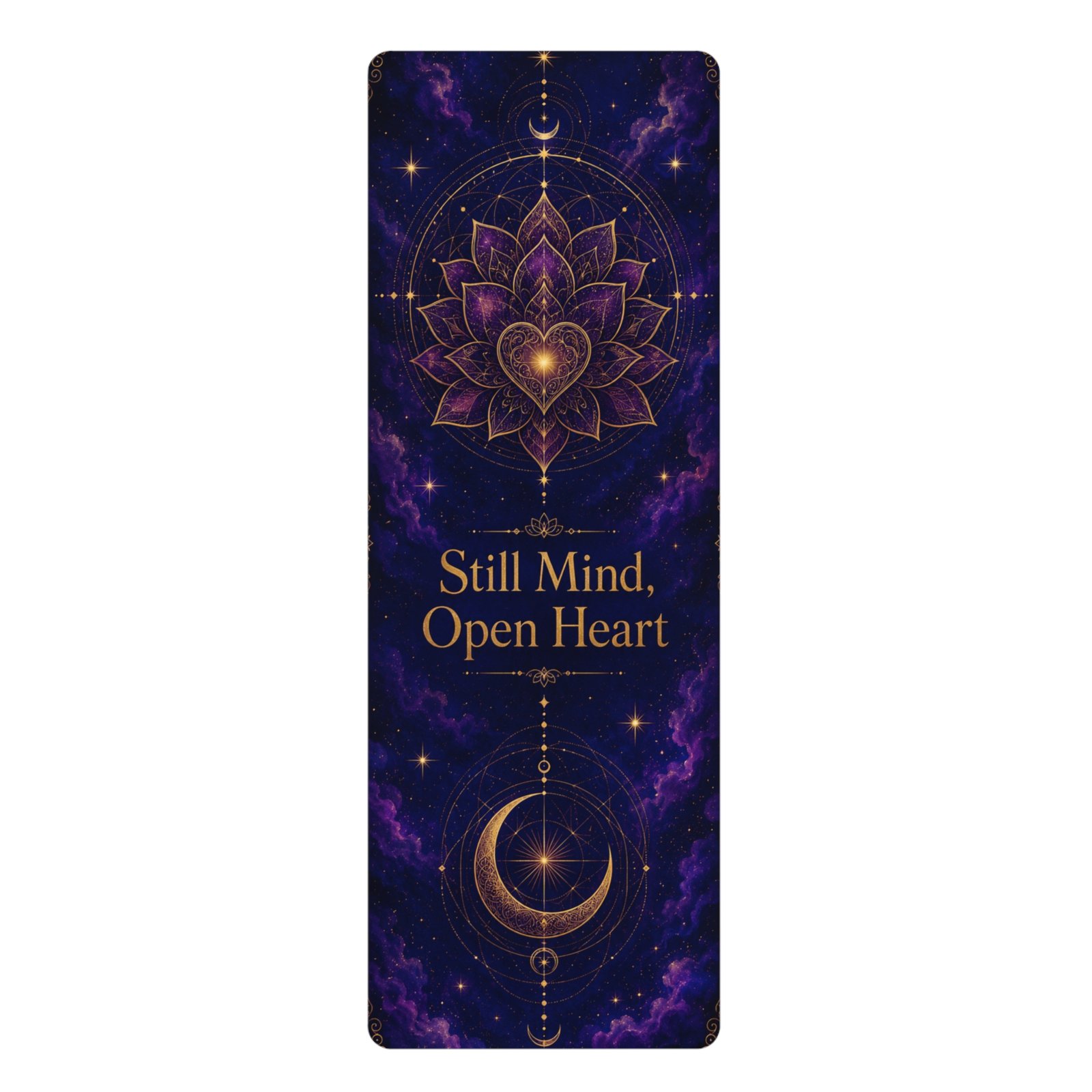 Still Mind, Open Heart Celestial Yoga Mat