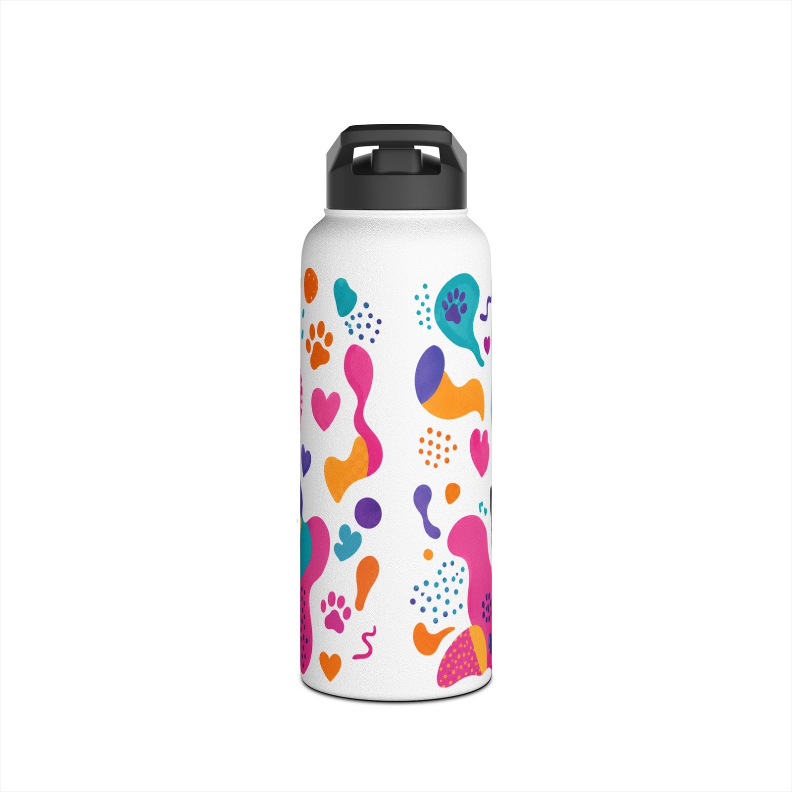 Pets Make Life Better Stainless Steel Water Bottle - Image 8