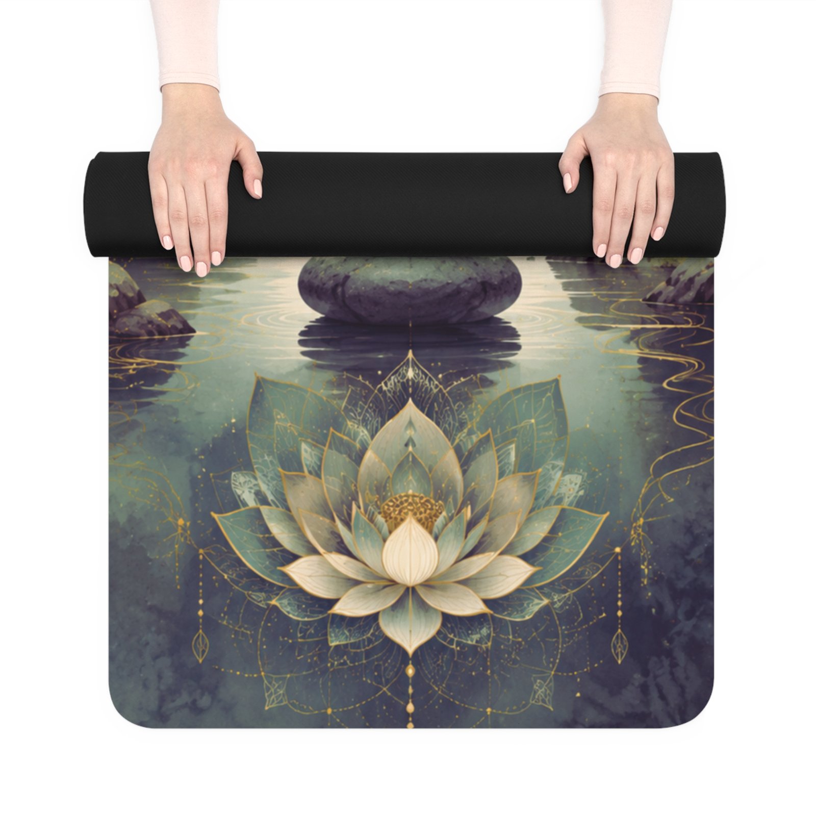 Ground the Body, Free the Mind Mountain Yoga Mat - Image 3