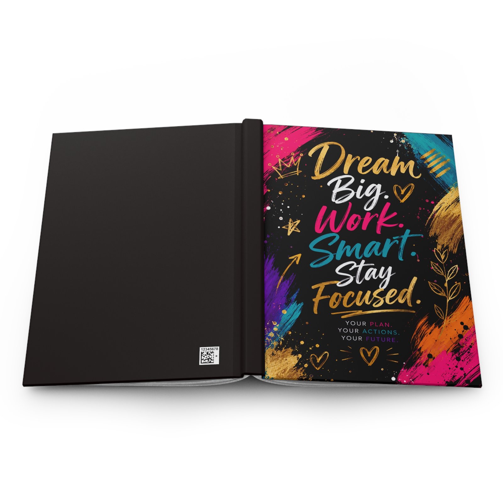 Dream Big. Work Smart. Stay Focused. Hardcover Journal - Image 6